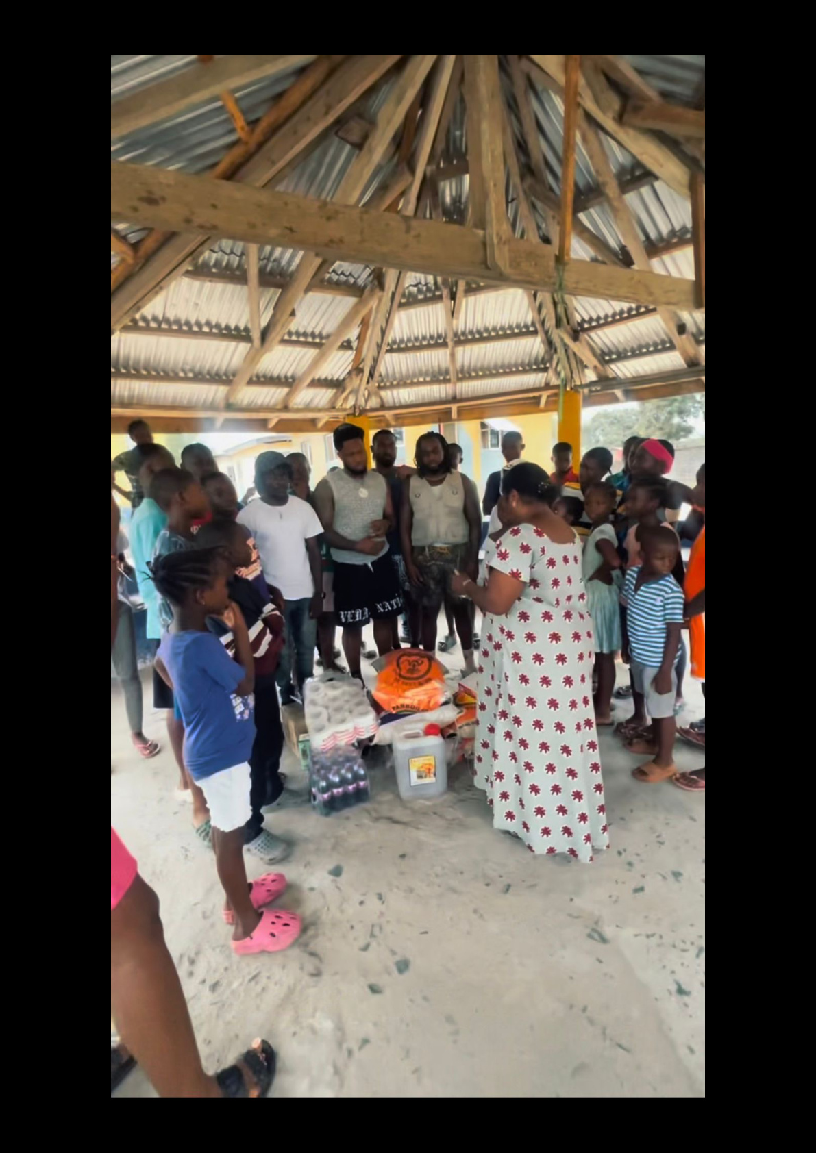 Community food support gathering