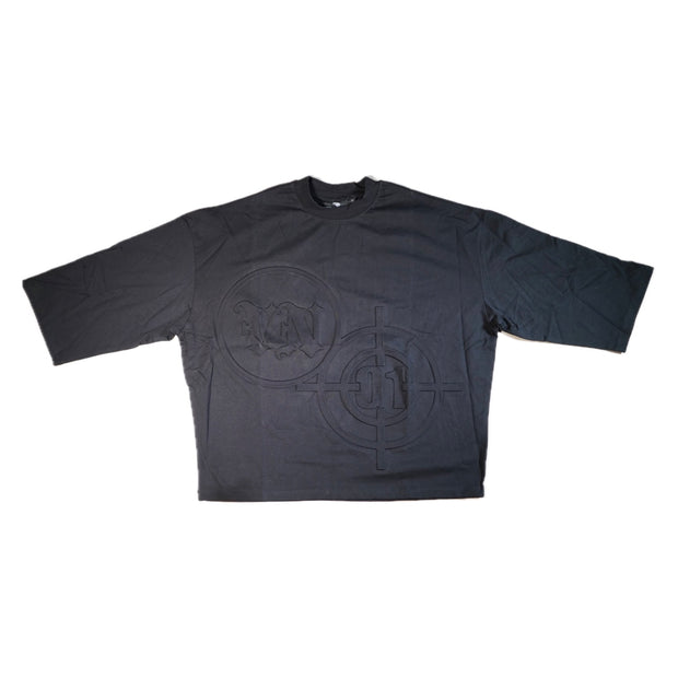 VN DESERTED Loose Fit Embossed Tee